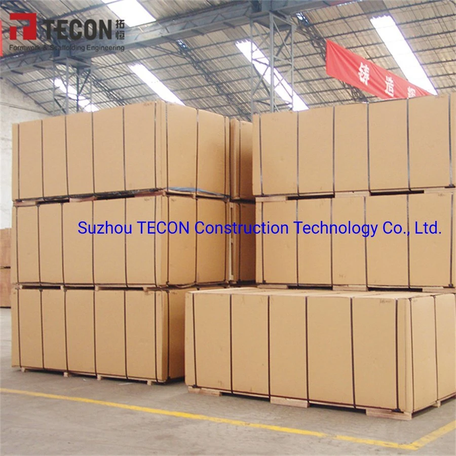 Tecon Black&Brown Glue Marine Waterproof Phenolic Board Construction Film Faced Plywood