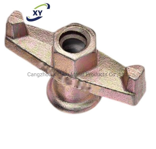 Formwork System Galvanized Zinc Anchor Nut and Wing Nut for Construction Accessories