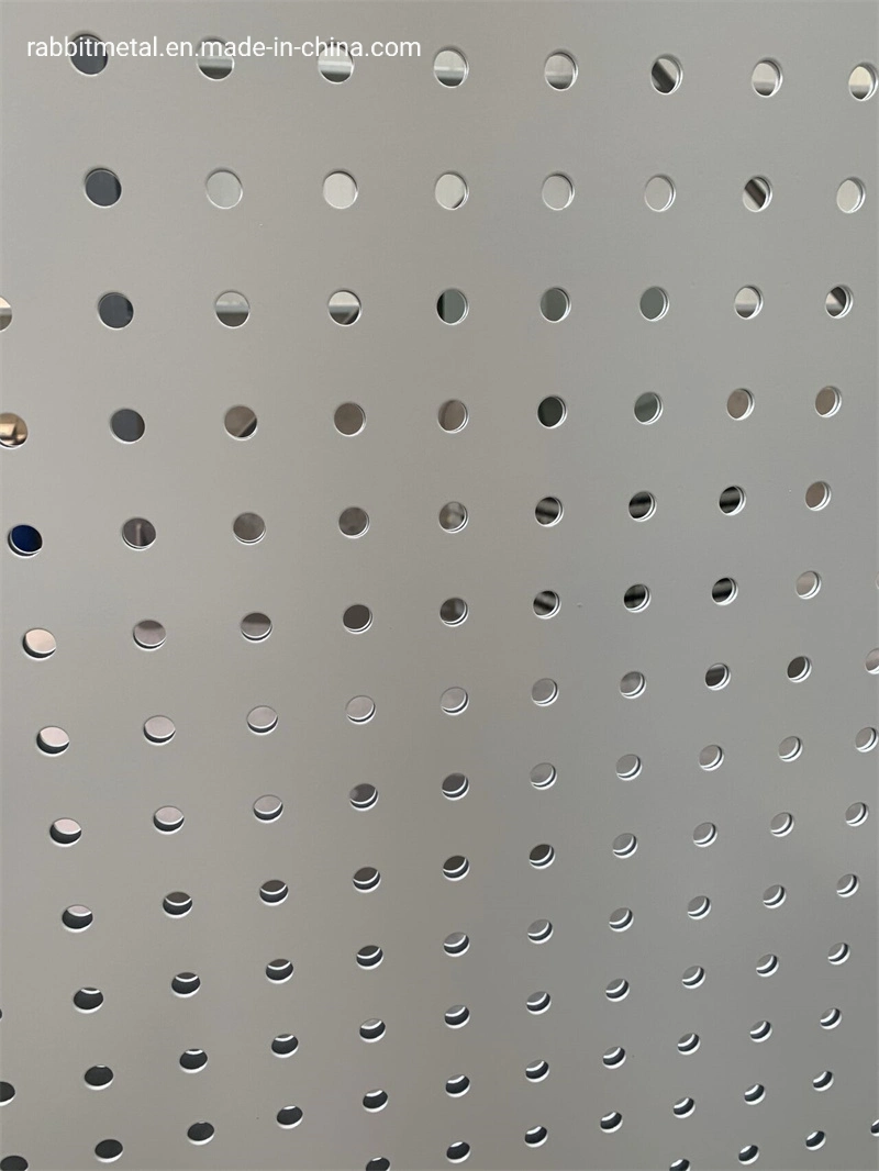 Декор высокого качества на заводе квадратное отверстие алюминиевый перфорированный лист