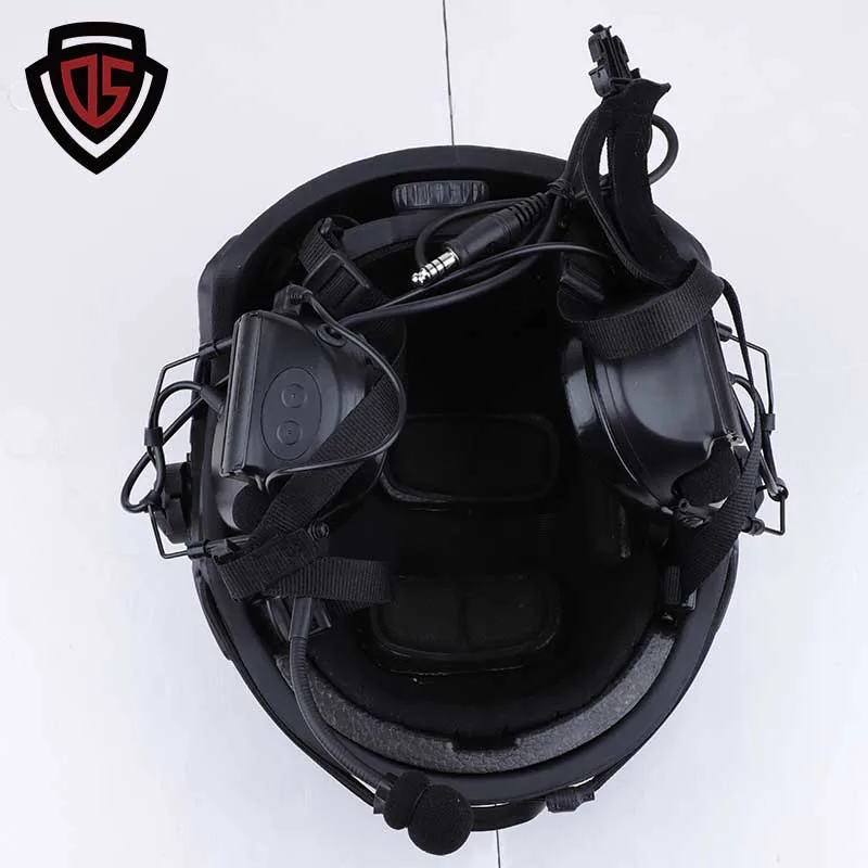 Double Safe Wholesale/Supplier Manufacturer Safety Tactical Bulletproof Level Iiia Fast Army Ballistic Helmet