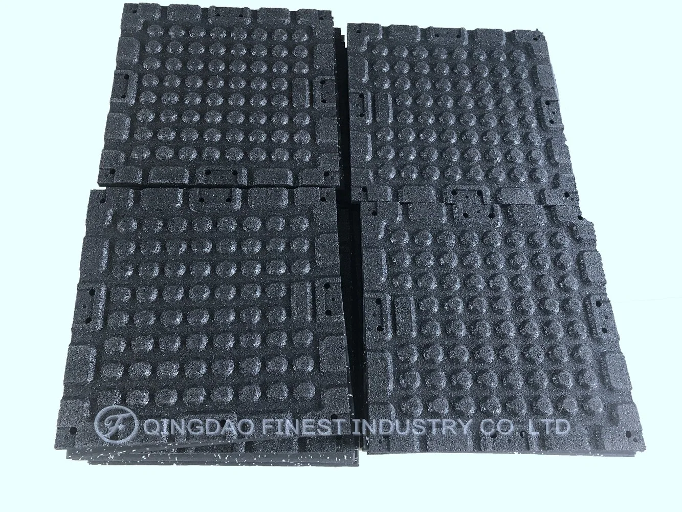 Factory Customized High Density Gym Rubber Flooring /Fitness Protective Flooring Recycle Rubber Floor Mats for Gyms Fitness Center Gym Equipment