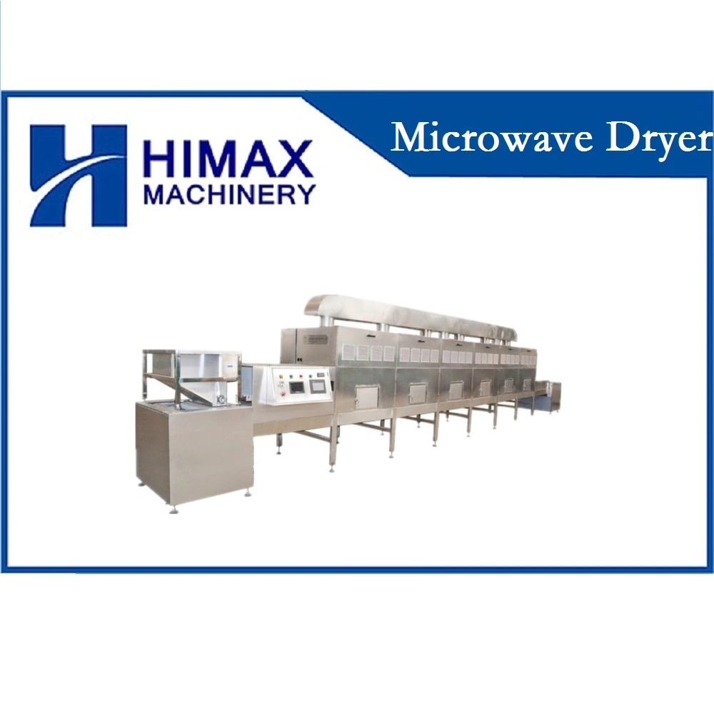 Industry Tunnel Continuous Water Cooling Microwave Dryer