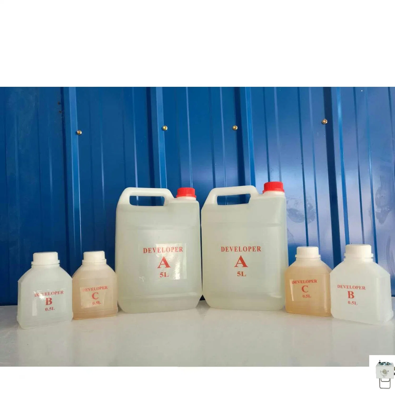 a Set Supply X-ray Film Developer Fixer Solutions 0.5L 5L for Various Film