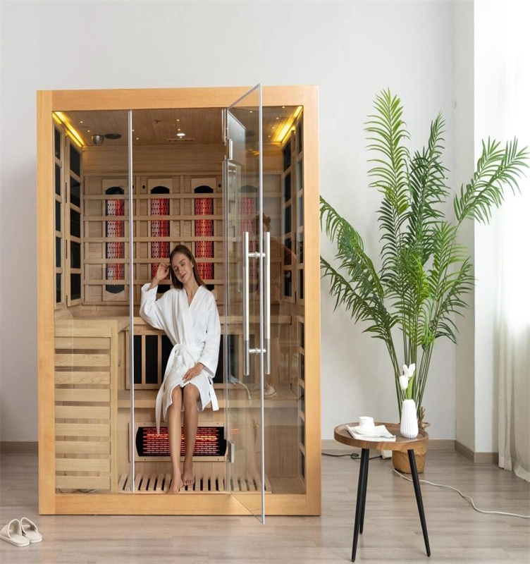 Saunas para interiores y exteriores Sauna Sauna de Vapor portátil infrarrojo Vapor Húmedo y Seco