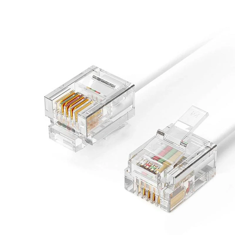 RJ11 6p2c Telefonkabel Telefonkabel Lokales Kommunikationskabel