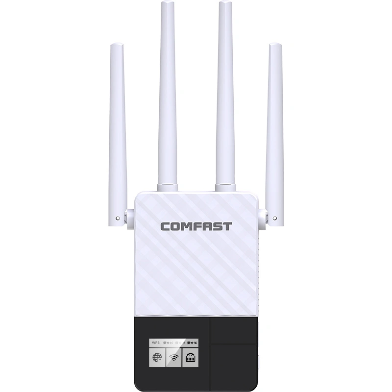 Comfast CF-Wr760AC WiFi Extender 1200Mbps Long Range 2.4G&5.8g WiFi Repeater Amplifier