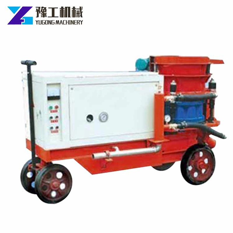 Wet and Dry Mix Explosion-Proof Shotcrete Plastering Machine