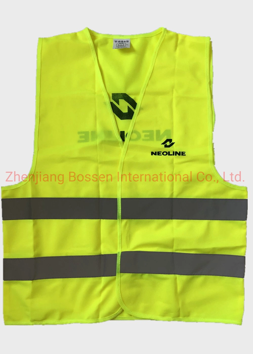 Original Factory OEM Custom Logo Printed Reflective Hi Vis Security Safety Vest