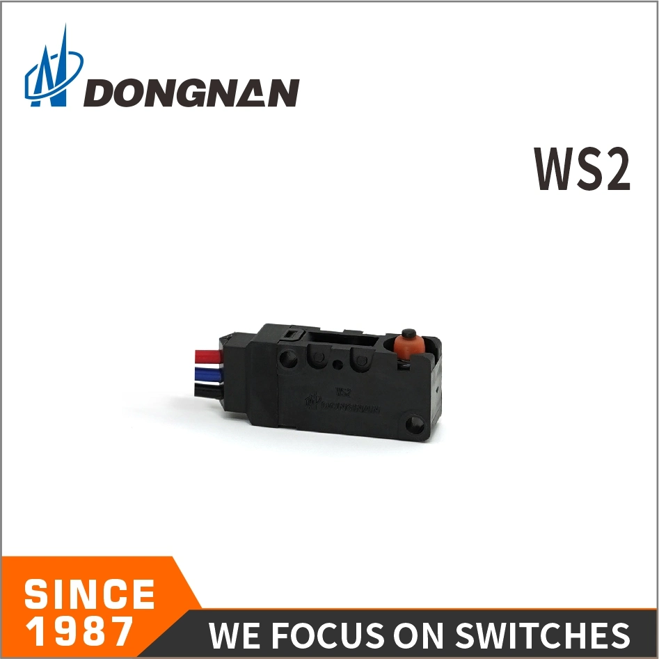 Plastic Housing Ws2 Waterproof Micro Switch Automotive Controls for Switching Electrical Components