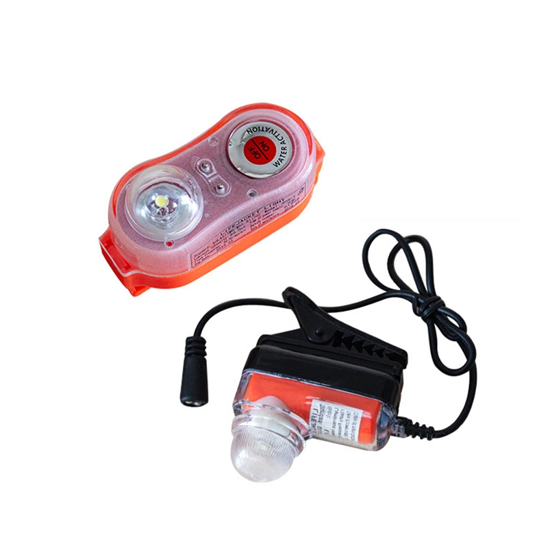 Marine LED Dry Battery Lifejacket or Immersion Suit Light