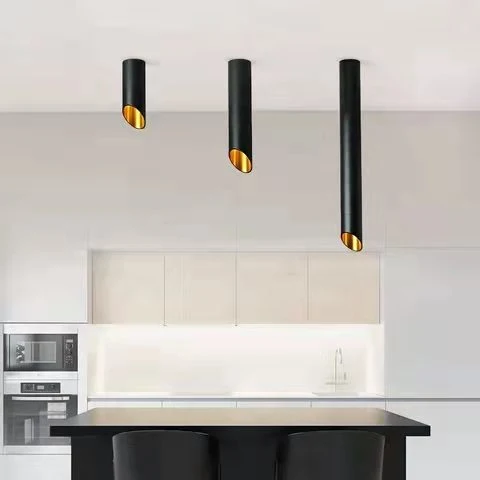 GU10/MR16 Moderne LED-Lampe Licht Fixture weiß/schwarz Hängeleuchte Gehäuse Für Restaurant