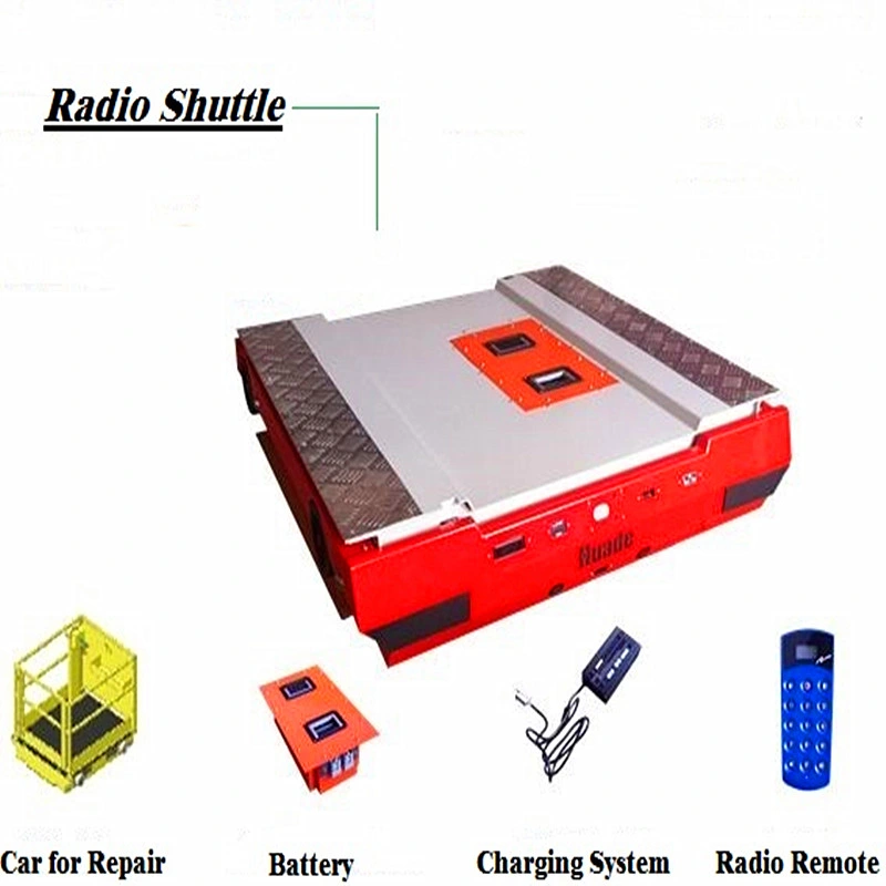 El precio bajo sistema de estantería de palet de lanzadera de radio