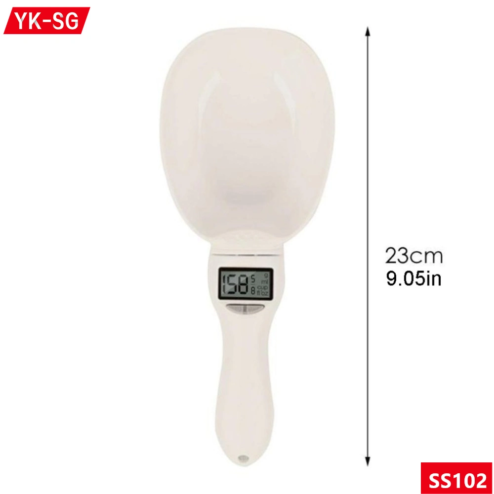 250ml Scoop Electronic Digital Weighing Cup Pet Food Scoop Scale