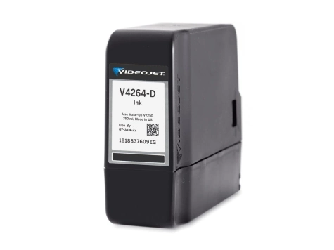 Videojet Original Compatible V4264-D 750ml Printer Ink Black Ink for Inkjet Printer