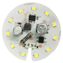 Factory Direct Wide Voltage 85-265V SMD2835 LED Bulb Aluminum Plate a Bubble Dob 12W 18W Dob Light Source SKD