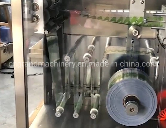 Automatic Liquid Honey Cosmetic Packing Olive Oil Blister Forming Filling Sealing Machine