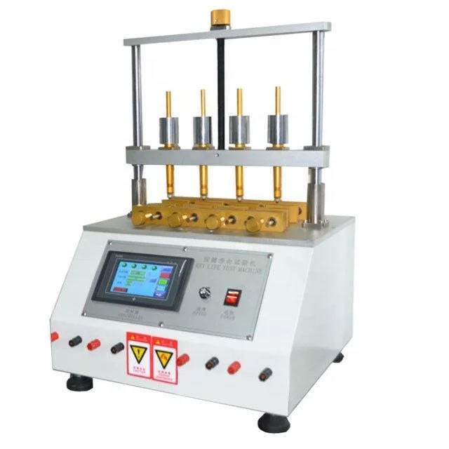 LR-211b Schlüssellebensdauerprüfgerät mit vier Stationen, Schlüssellebensdauerprüfmaschine/Schlüssellastprüfmaschine