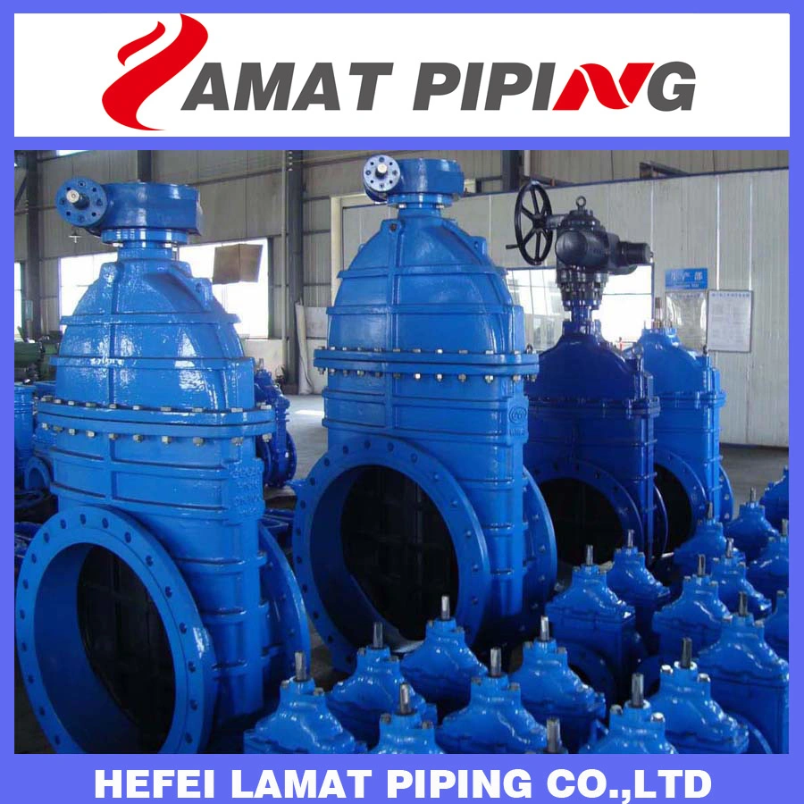 Cast Iron Metal/Soft Seat Double Flange Centric Wafer Butterfly Valve