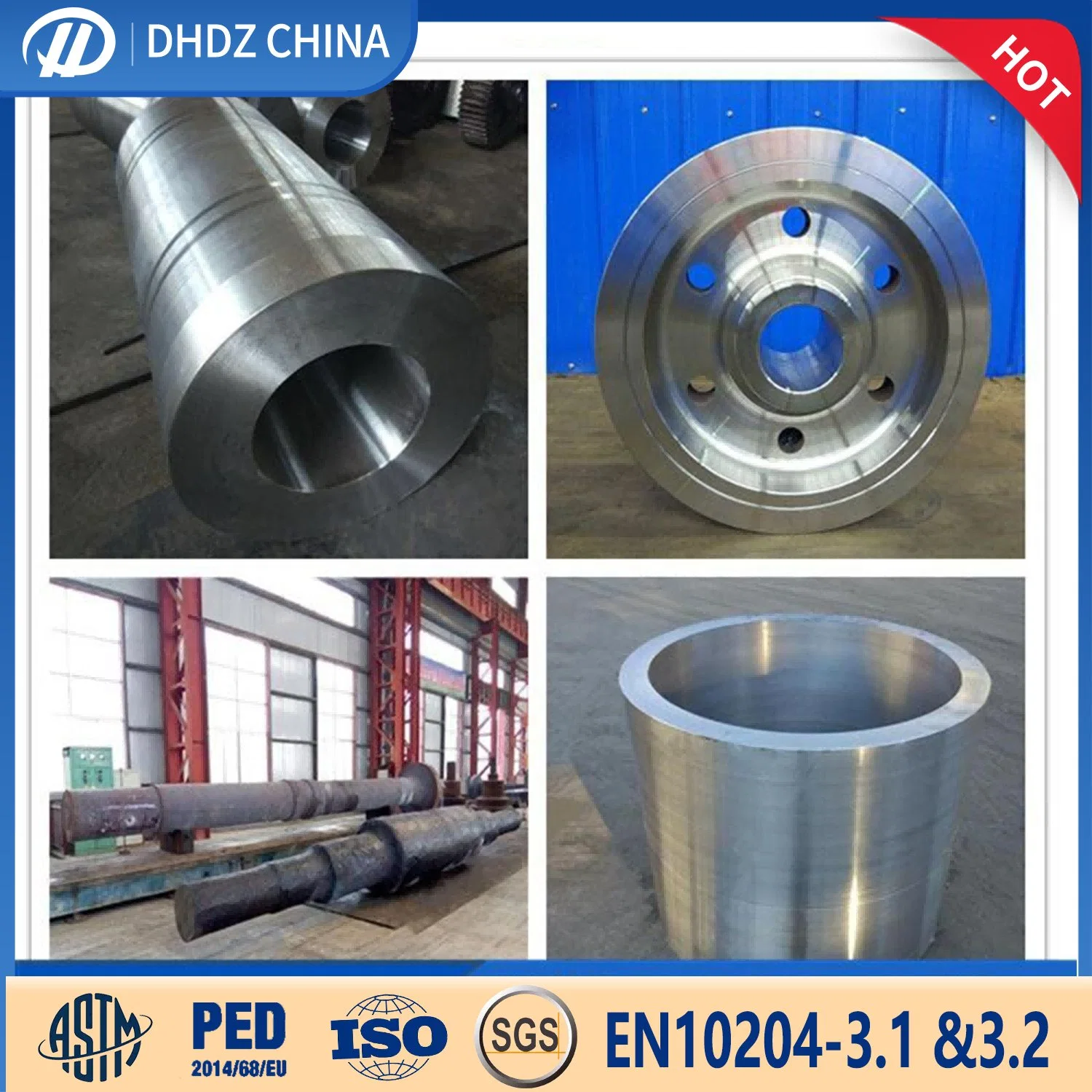 Heavy Duty Hot Forging Parts Open Forging Parts for Machines