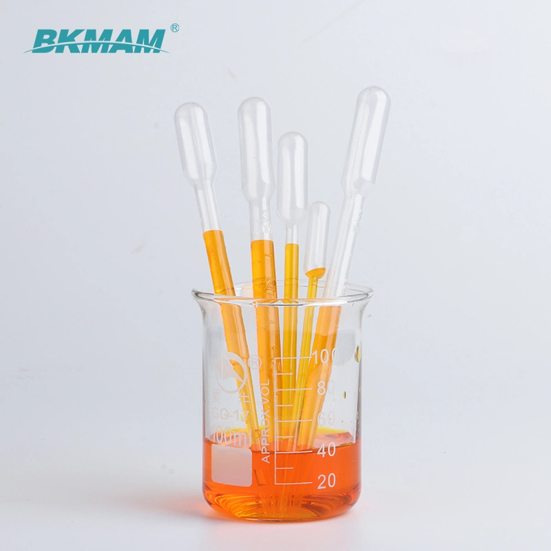 ISO Certificate Laboratory Use Disposable Sterile Plastic Pasteur Pipette 3ml