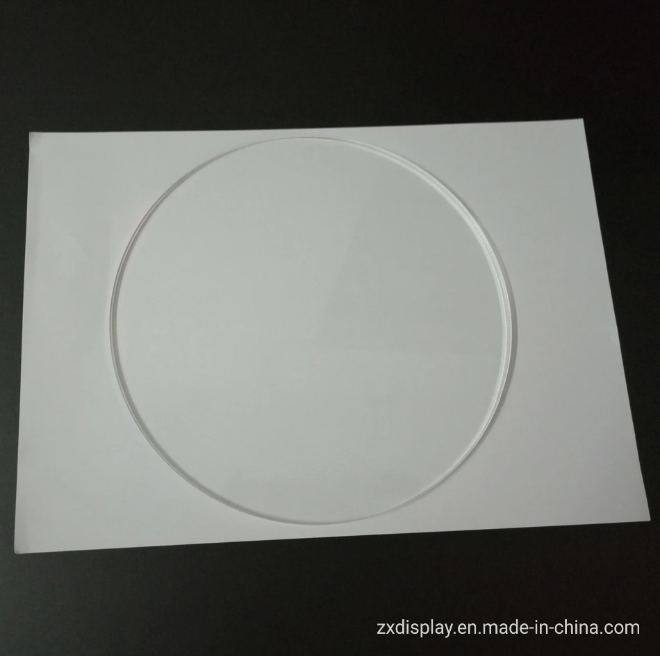 1mm to 20mm Thickness Clear PMMA Acrylic Plastic Blank Disc