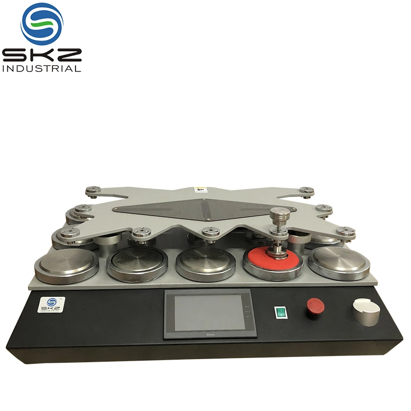 ISO12947 ISO12945 9 Heads Martindale Pilling Abrasion Testing Instrument