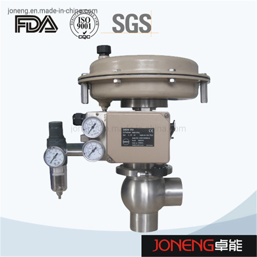 Stainless Steel Sanitary Manual / Pneumatic Diversion Valve, Diaphragm Valve, Butterfly Valve (JN-1006)