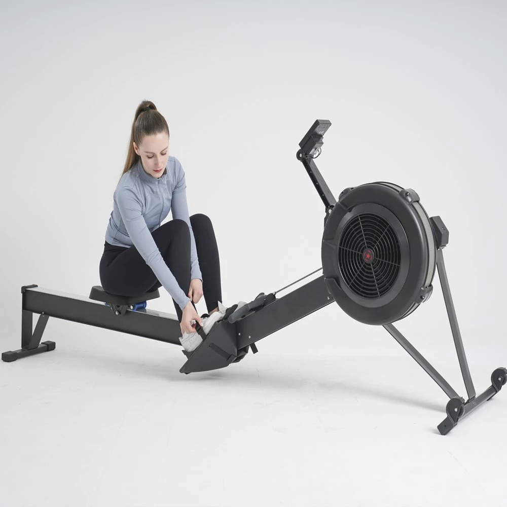 Kommerzielle Air Ruder Maschine Gym Ausrüstung Outdoor Fitness Sitzende Rudern Maschine