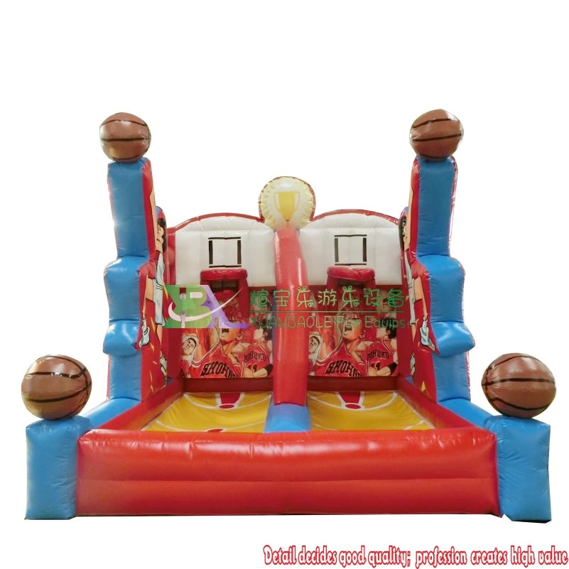 Fun Carnival Sports Game Inflatable Basketball Hoop Game