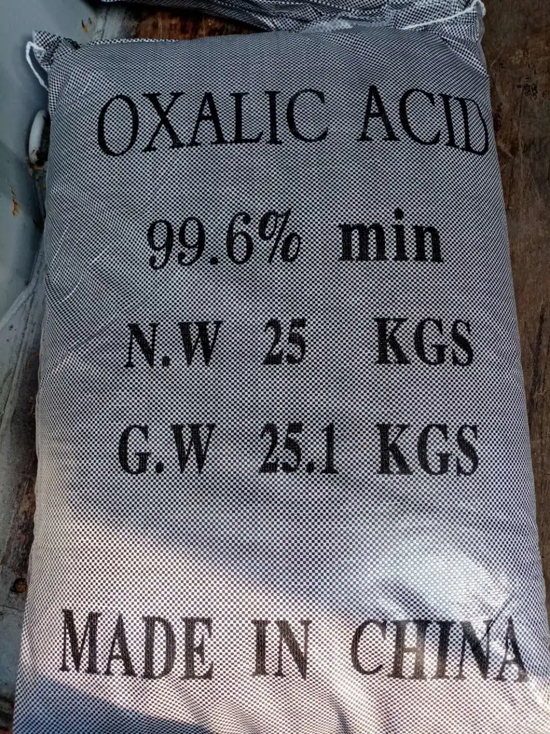 Acide oxalique de haute qualité avec 99,6% Min Prix fabricant