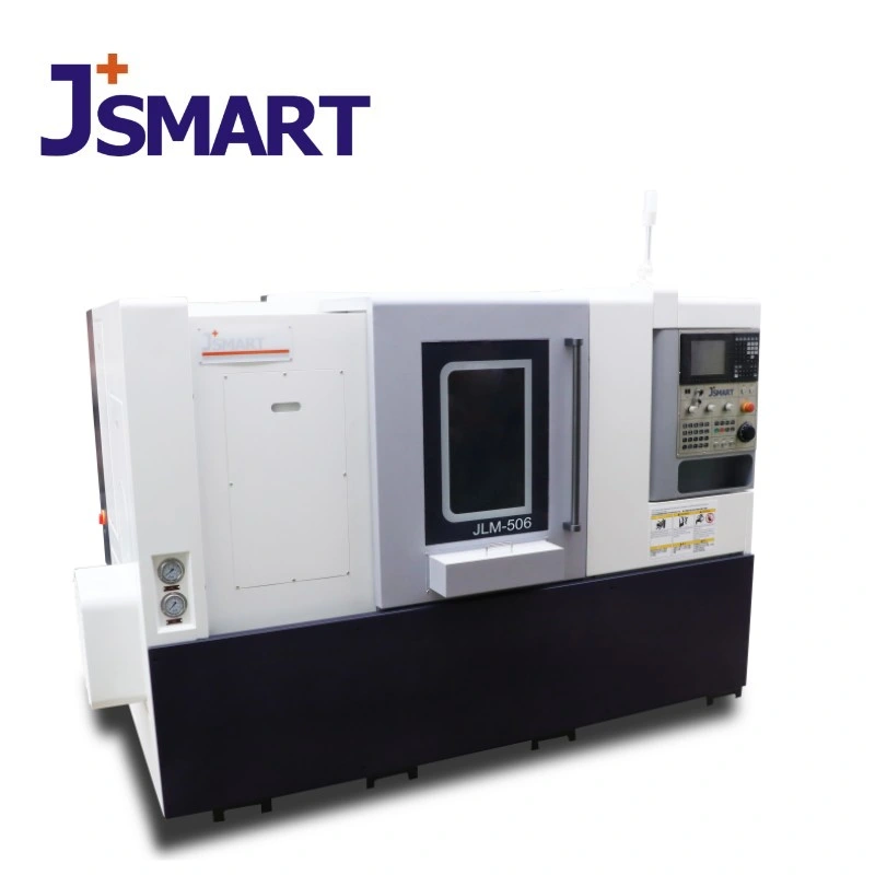 JLM-506 Bearbeitungslänge 560mm High Speed 6000rpm mit Reitstock und Mitsubishi-Systemdrehmaschine