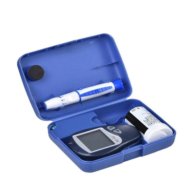 Household Blood Glucose Meter Device Code-Free Blood Glucose Monitor with Digital Hospital Glucometer Strips