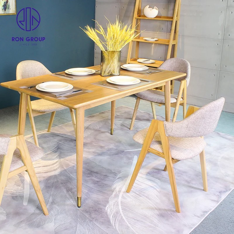 Manufacturers Directly for The Nordic Solid Wood Dining Chair Cafe Meeting Negotiation Chair