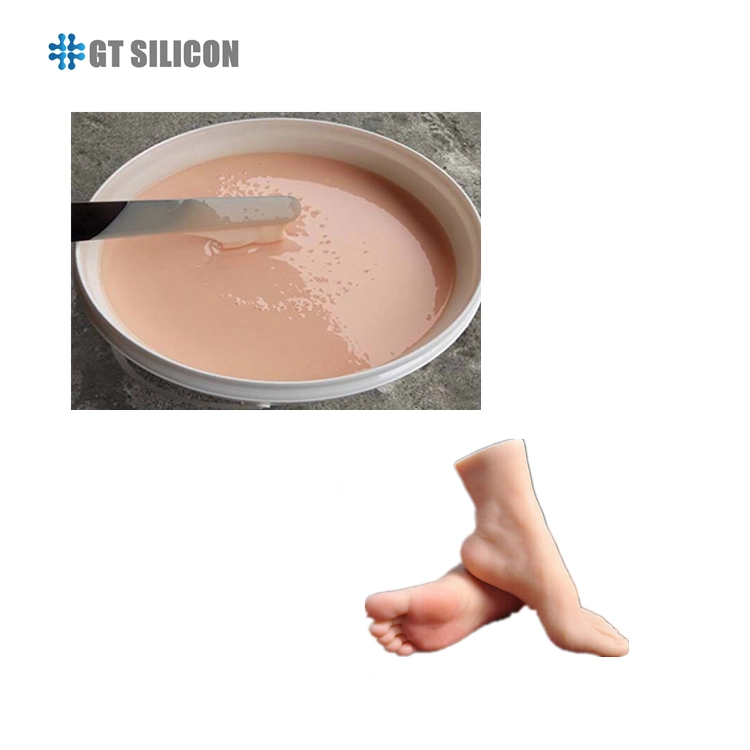 Hot Sale Skin Safe Grade Liquid Life Casting Silicone Rubber RTV-2 for Casting Human Body Making