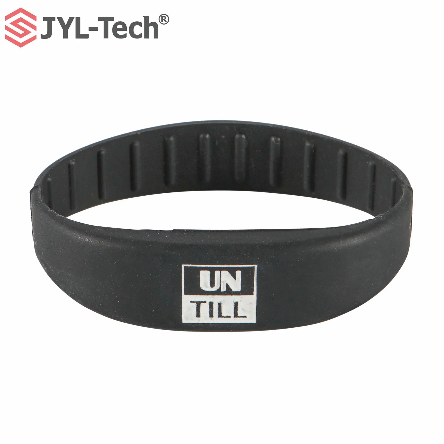 Closed Loop Type RFID Silicone Bracelet Custom NFC Silicone Wristband