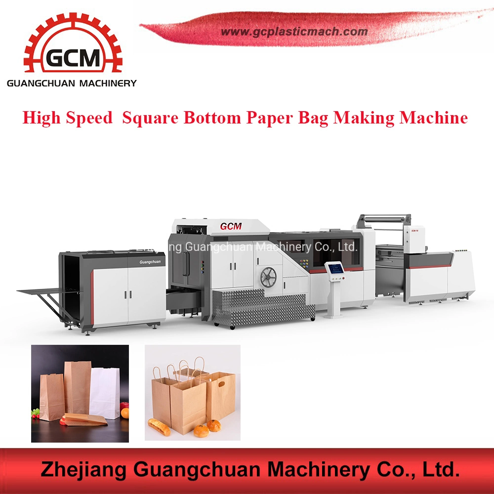 High Speed Shopping Bag Making Machine Paper Packaging Machine