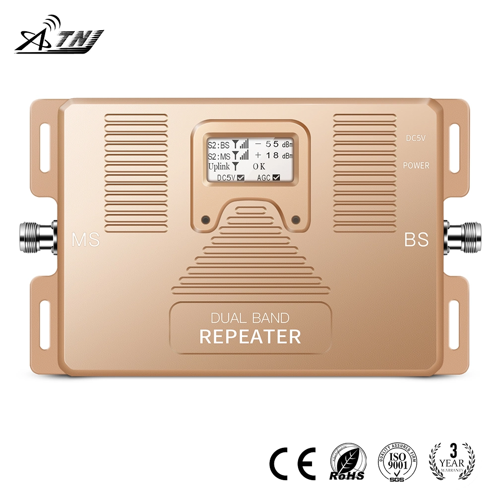 Hot Sales Product Dual Band Signal Booster 800/900MHz Cell Phone Amplifier Cellullar Amplifier Metal Telephone Booster