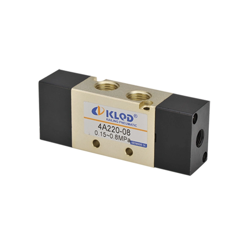 Klqd Low Price 4V400 Series 5/2 Way 4V410-15 1/2 Inch Solenoid Valve