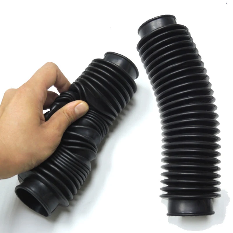 Factory OEM Compression Molded Flexible Rubber Bellows Hose High Temperature Silicone Bellow Cover