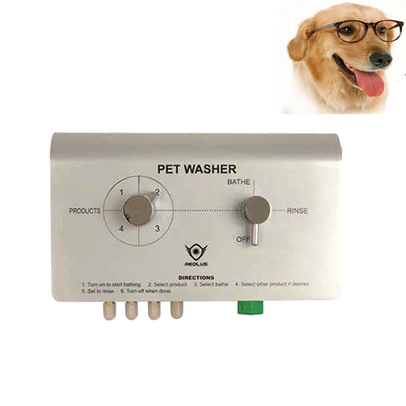 La pata de perro eléctrico portátil limpiador automático de la arandela de pie de Pet Grooming SPA Animal protector de acondicionador de ayudante de Lavadora Pet