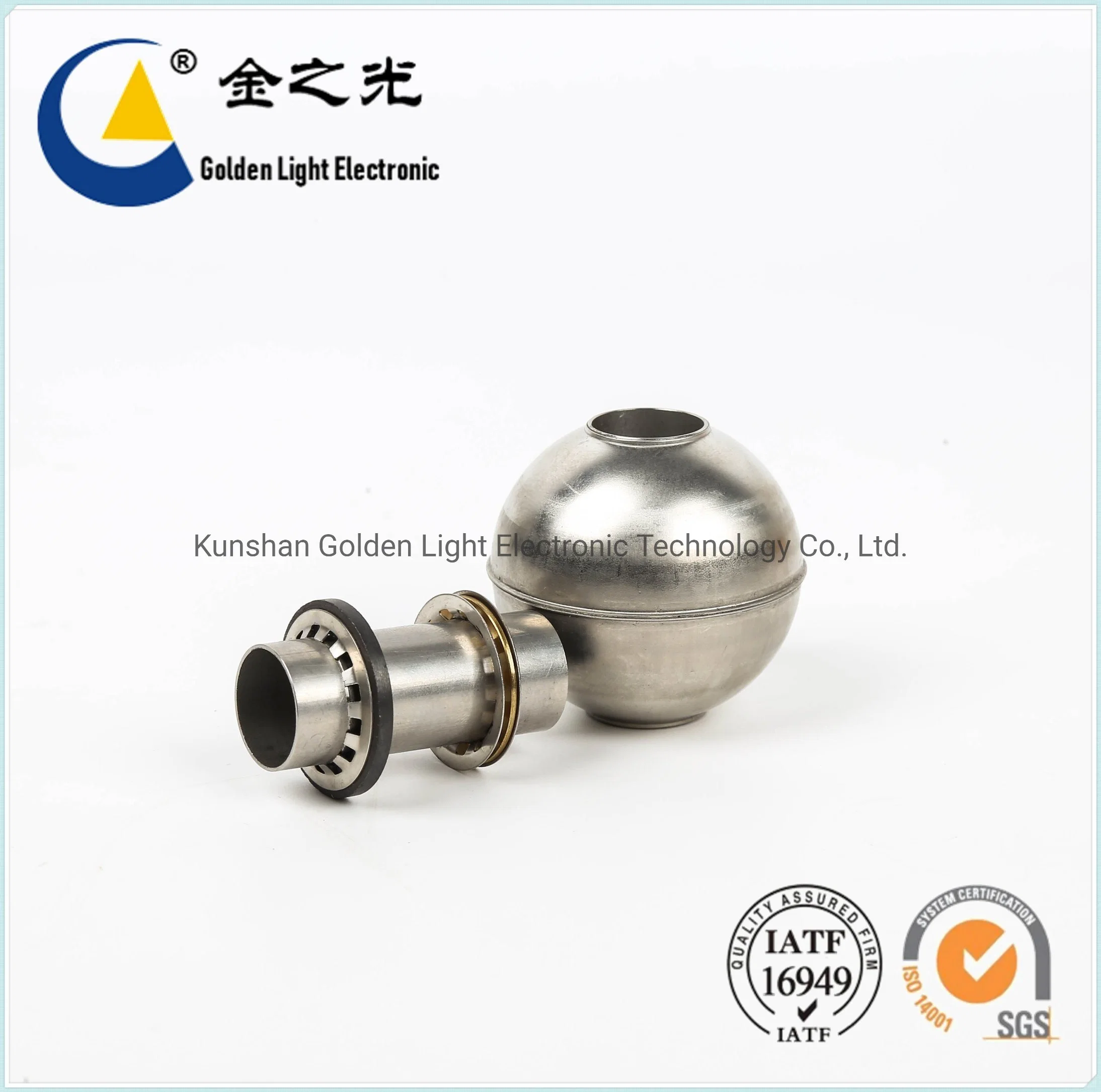 OEM Factory Precision Metal Float Stamping Service for Water Level Sensor Parts