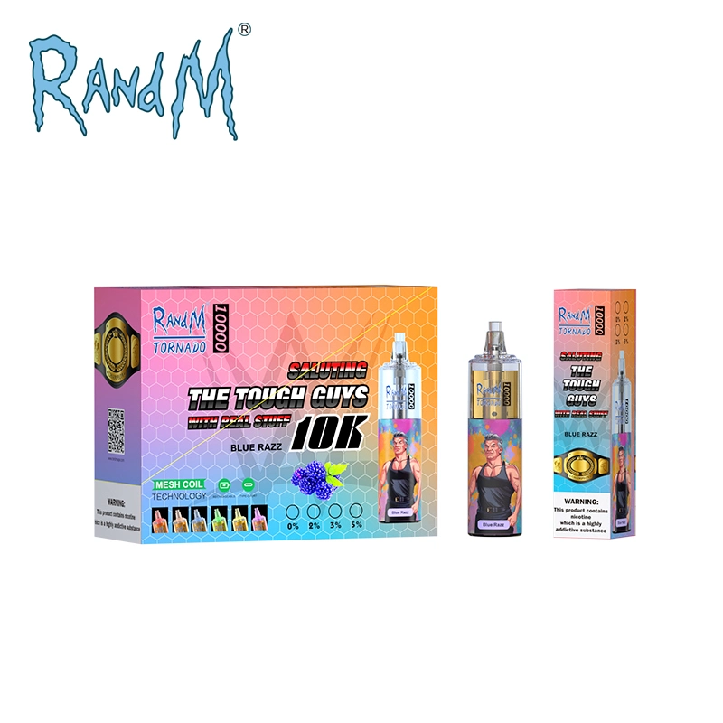 Randm Tornado 10000 Puffs Mayoreo electrónico cigarrillo desechable VAPE Pen En stock