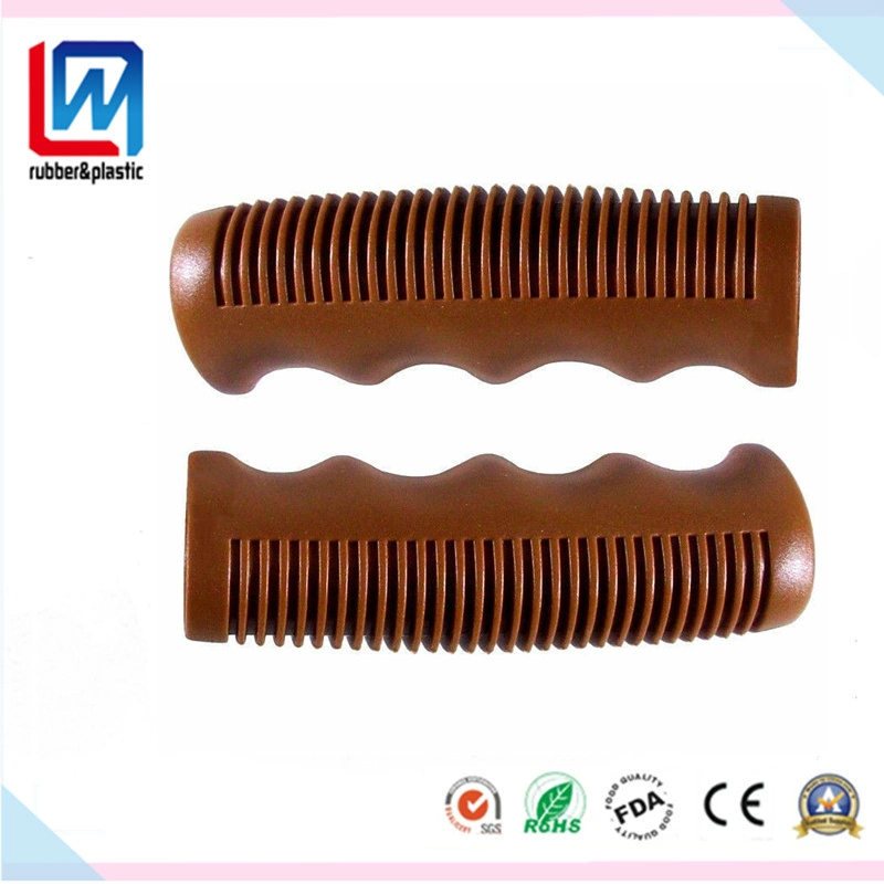 Custom Molded Rubber Grip Rubber Parts for Motorcycle, Bike