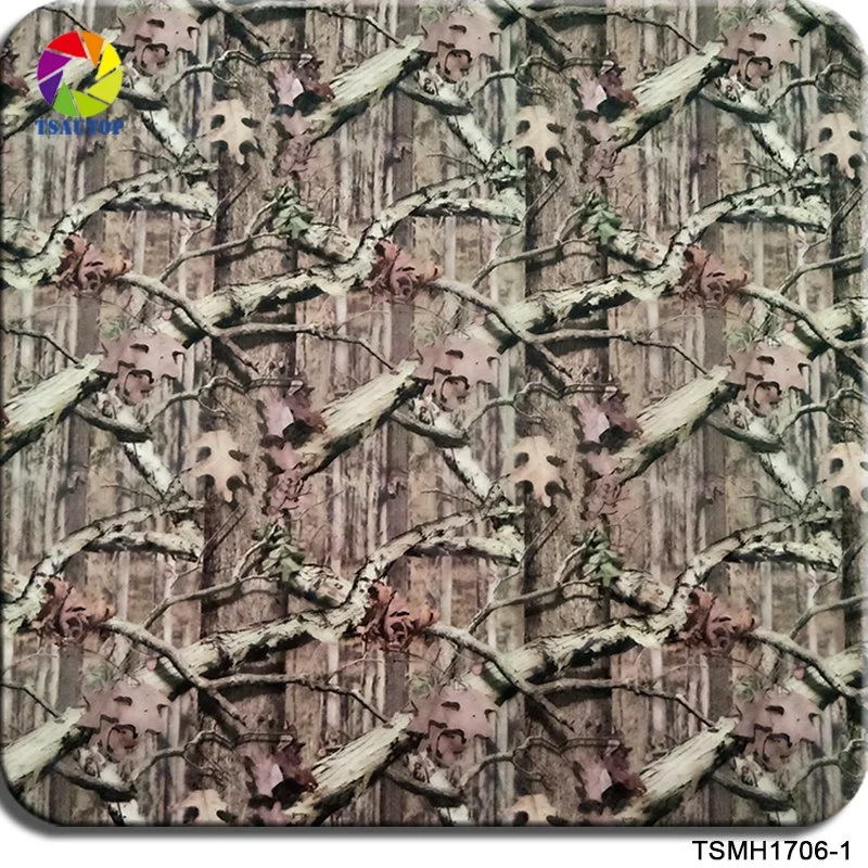 Tsautop 0,5/1.0m de largura Hydro Dipping Camouflage água impressão transparente