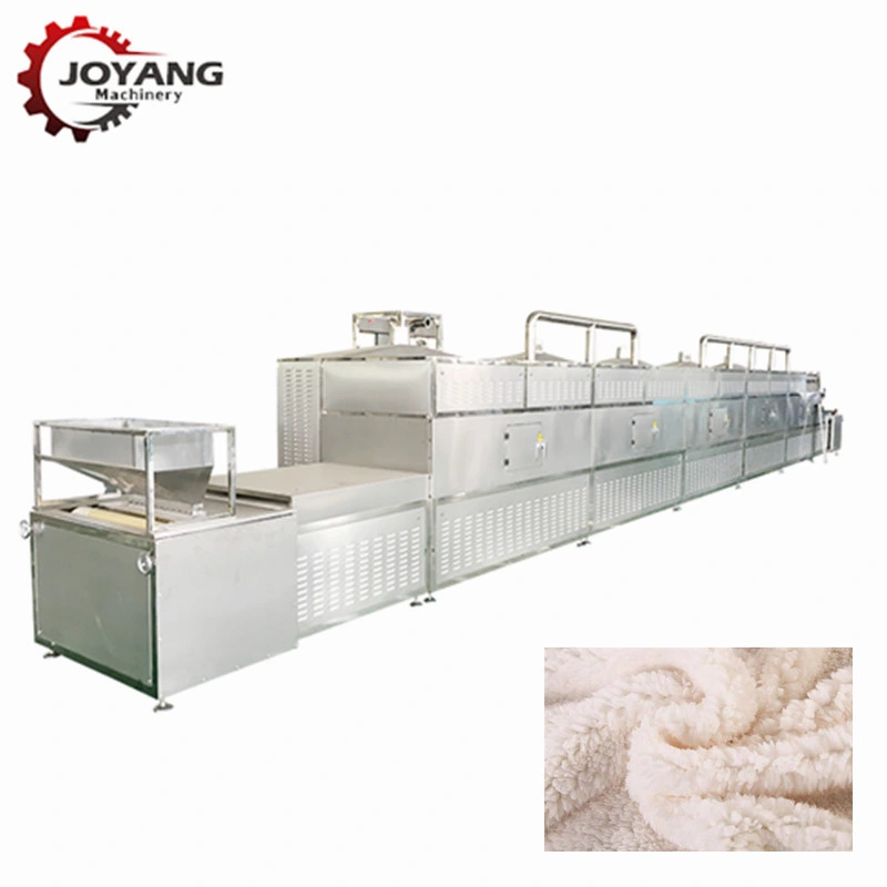 Microwave Textile Yarn Plush Woolly Dehydration Drying Dryer Equipment