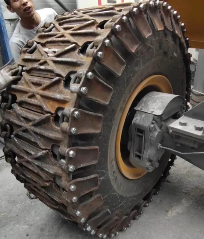 Uni-Loader Skid Steer Chain 40cr Chain Skid Chains Anti Skid Chains for Loading Machines