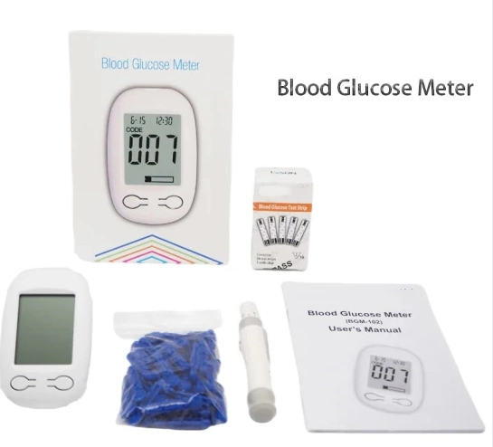 Bluetooth Connection Blood Glucose Meter Glucometer with Test Strips