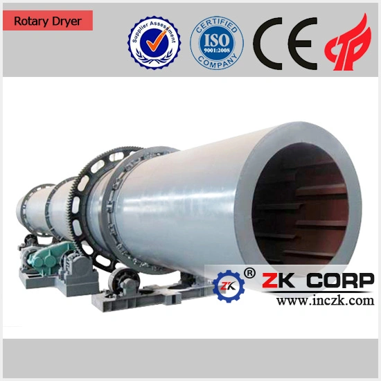 Professional Manufacturer Gypsum/Graphite/Bauxite Rotary Dryer for Sale