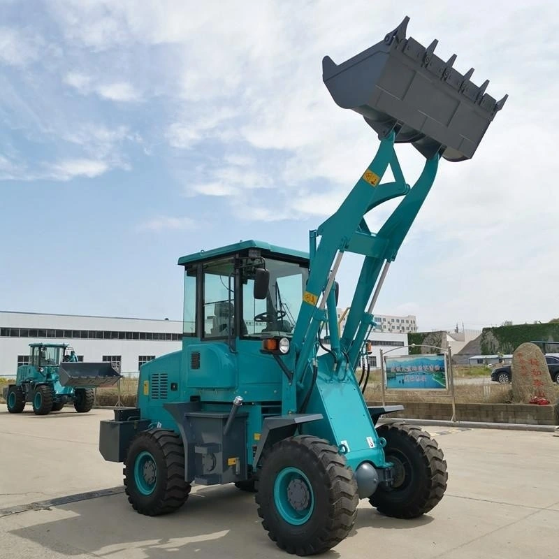 Garden 1 Ton 1.2 Ton Mini Wheel Loader with Flexible Steering and Comfortable Operation CE Approved.