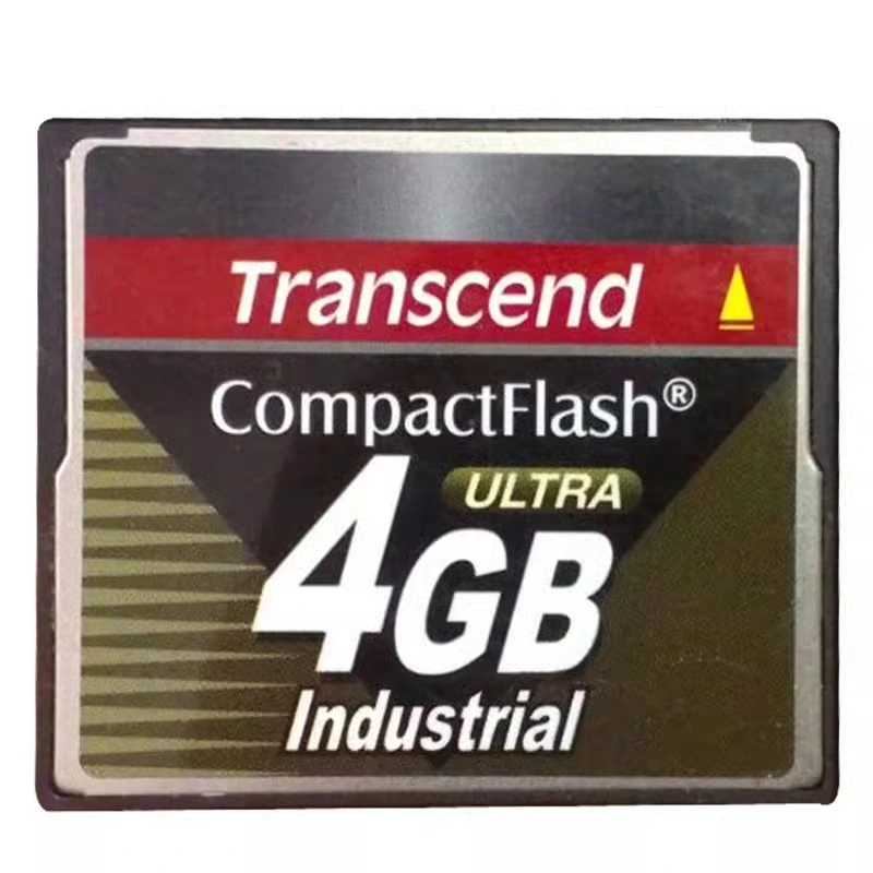 Transcend CF 4G Tarjeta de memoria Flash Industrial compacta Ultra ancha Temperatura CF Card para equipos de máquina herramienta CNC